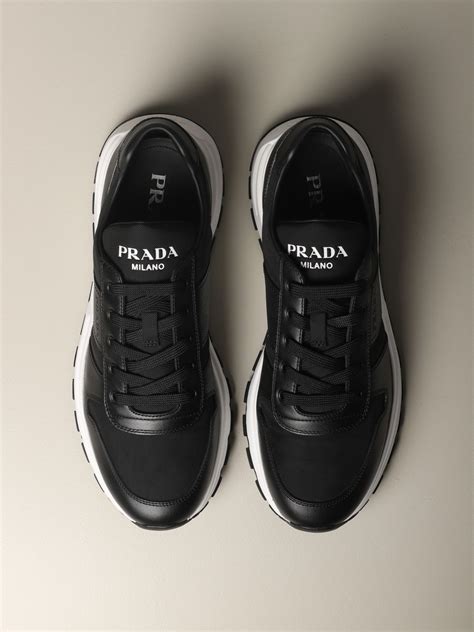 men's all black prada sneakers|discount prada sneakers for men.